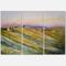 Designart - Vineyard At Dawn In Tuscany Italy - Country Canvas Wall Art Print